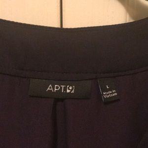 Apt. 9 Tops - (PIF)Apt 9 eggplant top Apt. 9 Tops - (PIF)Apt 9 eggplant top